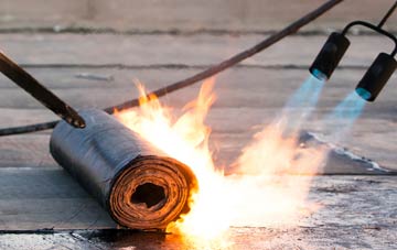 Lydstep asphalt flat roofing repairs