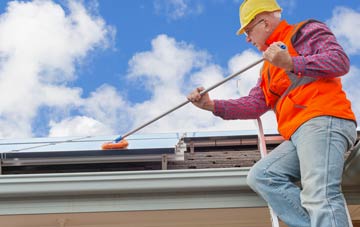 Lydstep soft wash roof cleaning